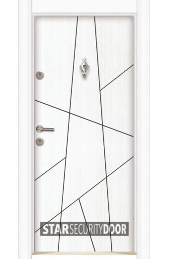 Блиндирана врата P 5470 Бяла