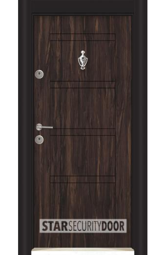 Блиндирана врата SL 102 Африка орех