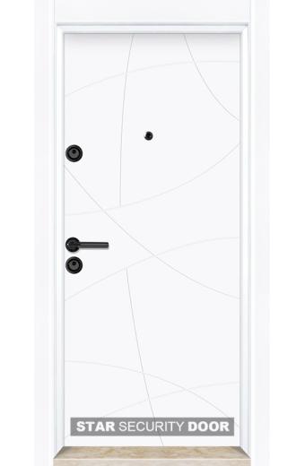 Блиндирана врата SL 127 Бяла