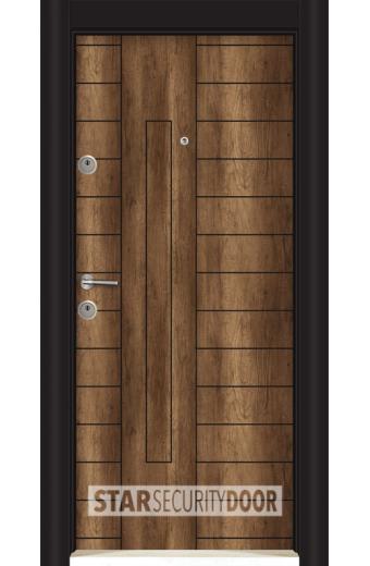 Блиндирана врата SL 221 Газез Орех