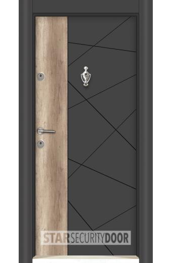Блиндирана врата L 306 Антрацит айдер