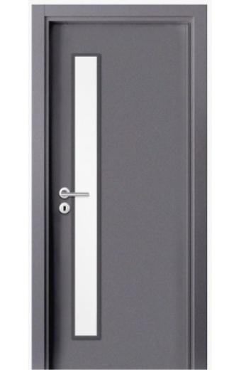 Интериорна врата City Антрацид със Стъкло