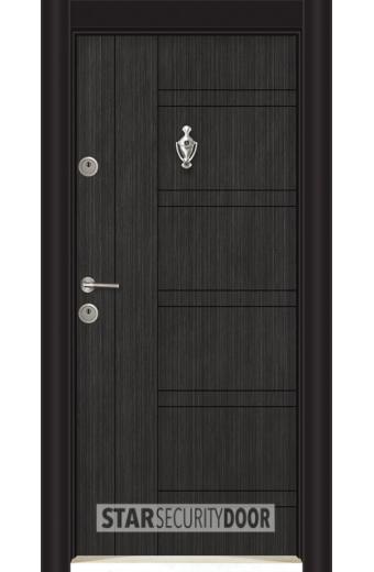 Блиндирана врата SL 101 Черна перла