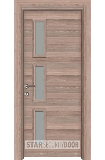 Интериорна врата Vario VD-3 – Бял, Антрацит