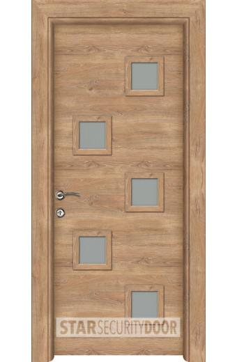 Интериорна врата Vario VD-4 – Бял, Антрацит